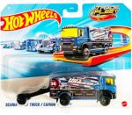 Mattel Hot Wheels: Scania Rally Truck szállítóautó 1/64-es méretarány - Mattel (HYT56/JMK06) - innotechshop
