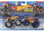 Mattel Hot Wheels Monster Trucks: 1956 Hi-Tail Hauler vs 2017 Ford Raptor kisautó 2db-os csomag 1/64 - Mattel (FYJ64/JLV84)