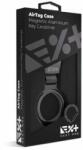 Apple Next One AirTag Magnetic Aluminium Key Carabiner - Black (atg-alu-blk)