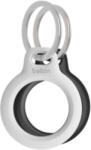 Apple Belkin Secure Holder w Keyring - Airtag - 2 Pack - Black/White (MSC002btH35)