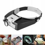 Krzymark Nagyító Krzymark Nagyító Fejpánt Világítás Homlok 10 x (00056E5 LUPA NA GŁOWĘ OPASKA OŚWIETLENIE)