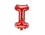 Party Deco Fólia lufi ''I'' betű, 35cm, piros