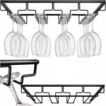  Nagy Akasztós Tartó, 12 pohárhoz, fekete (633799000)