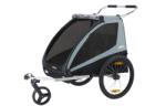 Thule Coaster XT kétüléses kerékpáros utánfutó - Soft blue (10101821)