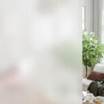 blurr Ablakfólia öntapadós Matt Dekoratív Klasszikus 60x200cm Szélvédő (Folia okienna szroniona mleczna 60x200 Blurr)