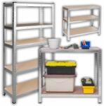 HÖGLER Tárolószekrény fém Hogler 180 x 90 x 30 cm max 175 kg polconként (2909)