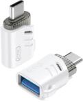 XO Adaptor OTG USB mama la USB-C tata alb XO-NB256B (XO-NB256B) - pretexpert