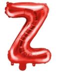 Party Deco Fólia lufi "z" betű, 35 cm, piros