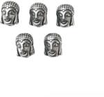 Charm Buddha 11x10x7 mm Otel Inoxidabil 316L (Inox) Pentru Creatie Bijuterii - 1 Buc