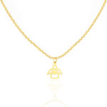 Goldmi Aranyozott nyaklánc angyalkával angyalka PR. 925 45cm (ZNZANIOŁKIEM4PR92545CM)