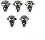  Charm Maimuta 10x10x8 mm Otel Inoxidabil 316L (Inox) Pentru Creatie Bijuterii - 1 Buc