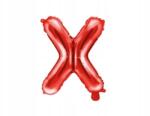 Party Deco Fólia lufi ''X'' betű, 35cm, piros