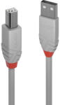 Lindy Cablu Lindy 1m USB 2.0 Type A to B Ant (LY-36682) - qwerty-vision