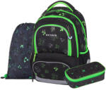 KARTON P+P OXY Next iskolatáska szett, hátizsák tolltartóval és tornazsákkal, Green cube, Minecraft mintás (KPP-0-116026) - officetrade