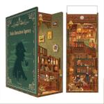 Tonecheer Puzzle 3D, Cotor de carte Violin Detective Agency, lemn, Tonecheer, 286 piese