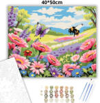  Réti vadvirágok - számfestő készlet