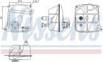 NISSENS Vas de expansiune, racire NISSENS 996362 (996362) - automobilus