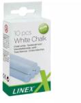 LINEX Бели тебешири, кръгли 10 бр. linex