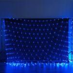  Коледна led мрежа 1, 60 х 1, 40м. , синя lw20