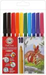 KOH-I-NOOR Флумастери 10 цвята koh-i-noor