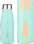 Estia Home Art Travel Flask Save the Aegean Reciclabil Sticlă Termos Oțel inoxidabil Fără BPA 350ml Bermuda Green cu Pai 01-22334 (01-22334)