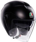 AGV Irides Matt Black Casca Moto Tip Jet ECE 22.06 1500gr cu Sunvisor 2118469001.002 (2118469001.002)