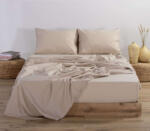 Nef-Nef Homeware Cearșaf Dublu cu Elastic 140x200+30cm. Basic 033508 730 Bej (033508)