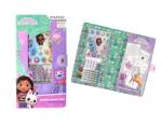 Starpak Set de activitati, Carte de colorat cu autocolante si creioane colorate, Starpak, Gabbys Dollhouse Carte de colorat