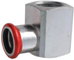 FixTrend Steel Press szénacél könyök, rövid, 22mm tok-1/2"B (C30PE)