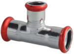 FixTrend Steel Press szénacél szűkített T-idom, 18-15-18mm (C41CD)