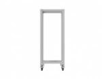 Lanberg Open rack 19 27u 600x800 gray lanberg
