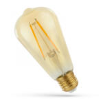 spectrumLED E27 LED-fényforrás, 4, 9 W, filament, Meleg fehér WW 2400K 490lm, WOJ14460_4_9W SpectrumLED (WOJ14460_4_9W)