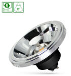 spectrumLED LED AR111 GU10 230V 12W COB 15DEG NW BLACK SPECTRUM 5Y WARRANTY WOJ14571_12W SpectrumLED (WOJ14571_12W)