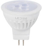 GMLedline MR11 LED-fényforrás, 10/14 V AC/DC, 3 W, Meleg fehér, 5 év garancia WW 2700K 330lm, LL-248139-II LED line (LL-248139-II)