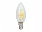 GMLedline E14 LED-fényforrás, 5 W, filament, szabályozható, Természetes fehér NW 4000K 600lm, LL-202313 SpectrumLED (LL-202313)