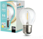 Kobi E27 LED-fényforrás, 1 W, filament, Meleg fehér WW K lm, KOBI-001145 SpectrumLED (KOBI-001145)