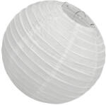  Papír lampion fehér 20cm - esküvői és kerti parti dekorációhoz