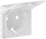 Legrand Valena Life 2P+F csatlakozóaljzat burkolat csapófedéllel fehér (LEG-754840)