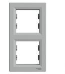 Schneider Electric ASFORA Kettes keret, függőleges, alumínium (EPH5810261)