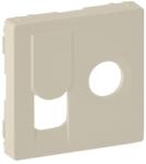 Legrand Valena Life TV csatlakozóaljzat + RJ45 Cat. 6 UTP aljzat burkolat, elefántcsont (LEG-754831)