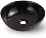 Elvisia Kerámia mosdó ARYA L UP4010-2-B18 | fényes fekete