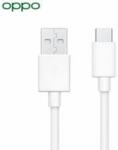 OPPO DL143 USB-A към USB Type-C кабел 1 м, бял (DL143_Cable_WHT)