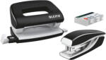 Leitz Set mini capsatoare și perforatoare LEITZ WOW, negru (55612095)