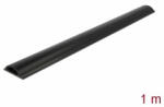Delock Conductă de cablu 50 x 12 mm - lungime 1 m negru (20710)
