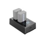 SmallRig 4081 akkumulátor töltő Elem digitális fényképezőgéphez USB (4081)