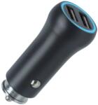 Setty autós töltő 2x USB 3A CC-AA-31 fekete