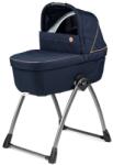 Peg Perego Кош за новородено със стойка Peg-Perego - Culla Belvedere, Blue Shine (20396) - ozone