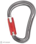 DMM Shadow HMS Kwicklock karabiner, titanium/red