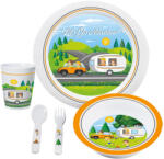 Brunner Let's Go Adventure 3+ gyerek étkező készlet fehér