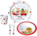 Brunner Molly 3+ gyerek étkező készlet fehér